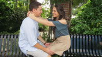 Alexis & Jordan Take A Walk in The Park